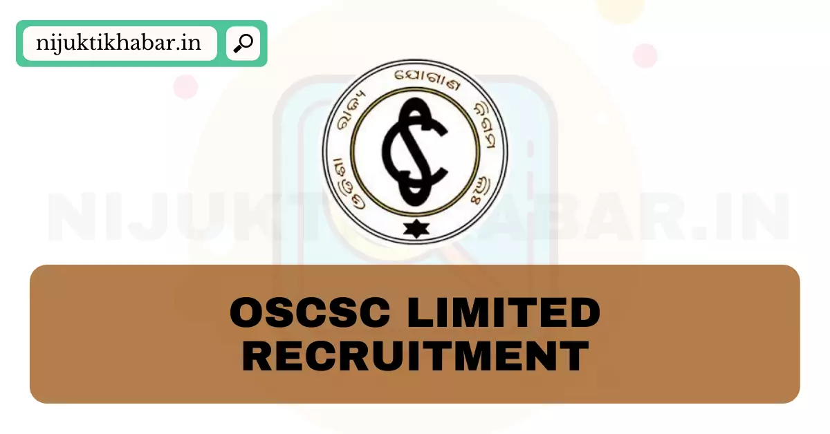 OSCSC Recruitment
