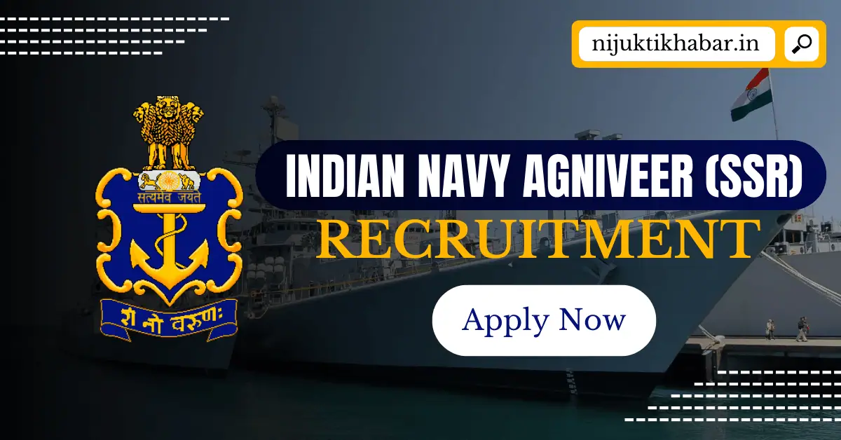 Indian Navy Agniveer SSR Recruitment