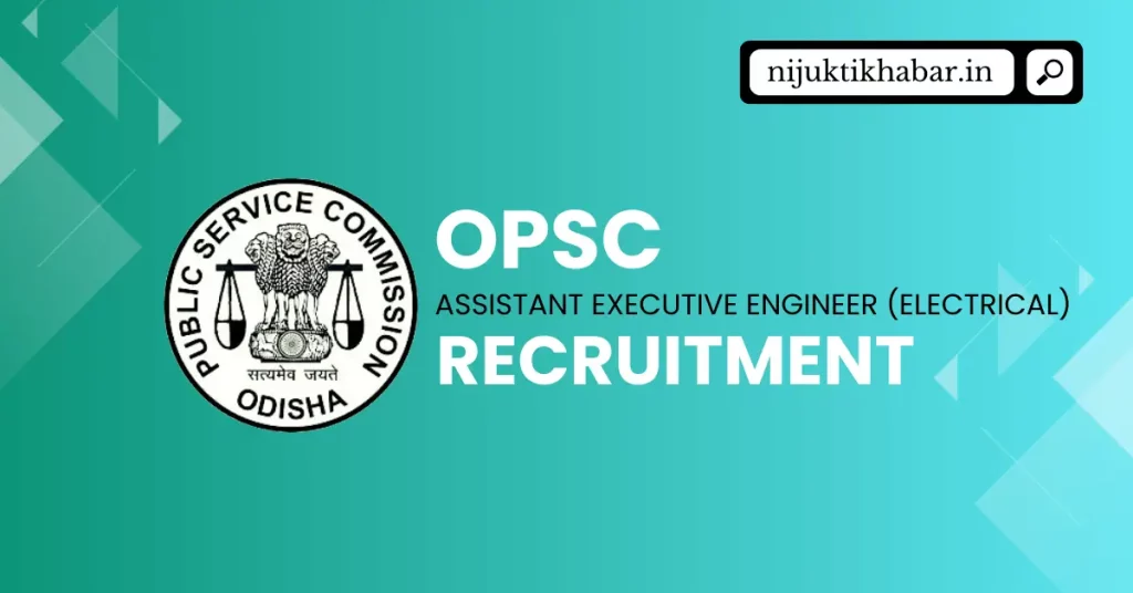 OPSC AEE Electrical Recruitment