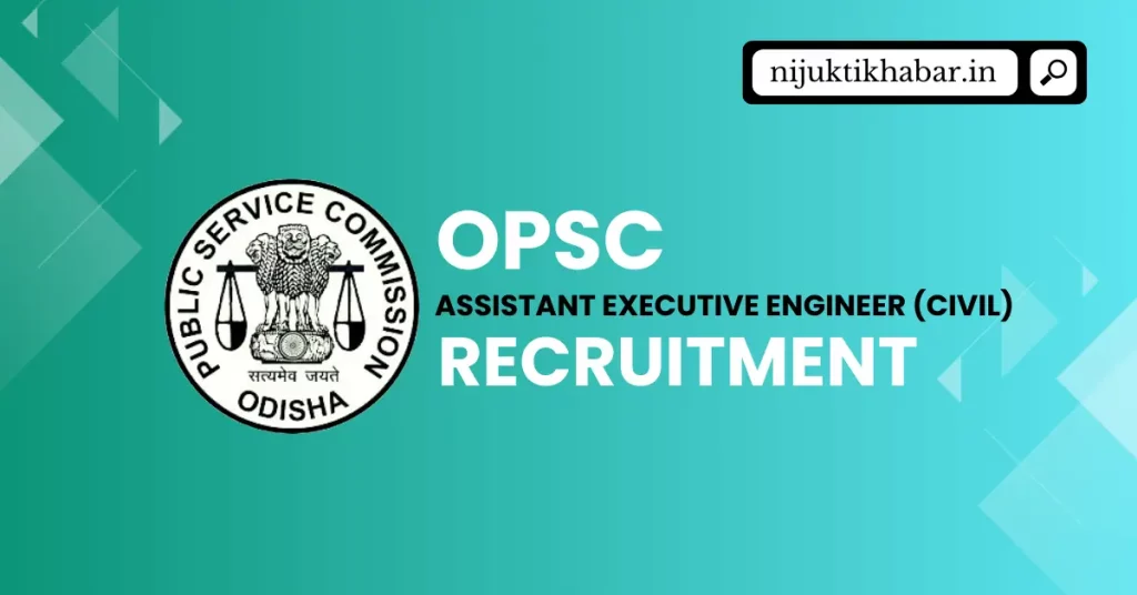 OPSC AEE Civil Recruitment