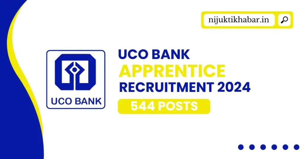 UCO Bank Apprentice Recruitment