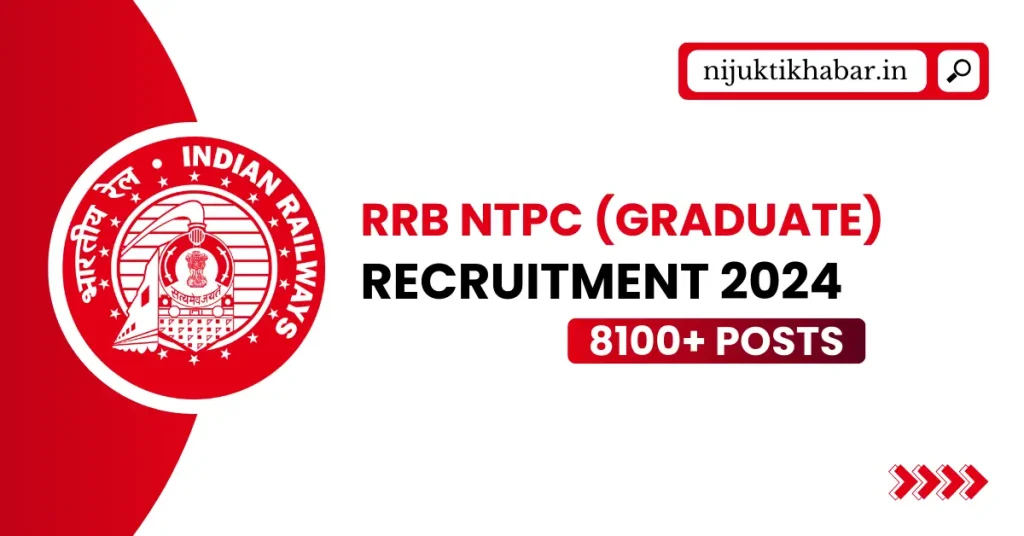 RRB NTPC Graduate Level Recruitment 2024