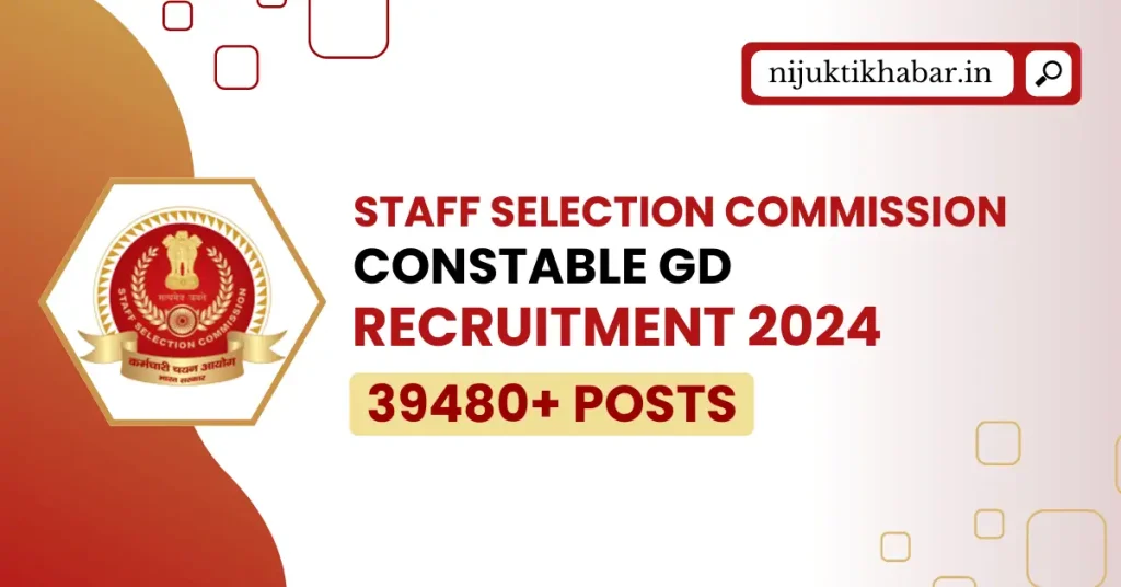 SSC GD Constable Recruitment 2024