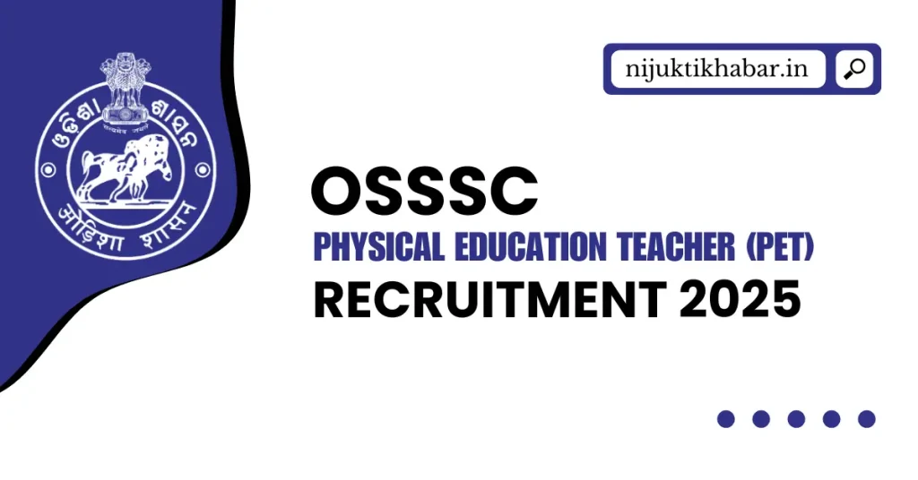 OSSSC Physical Education Teacher Recruitment