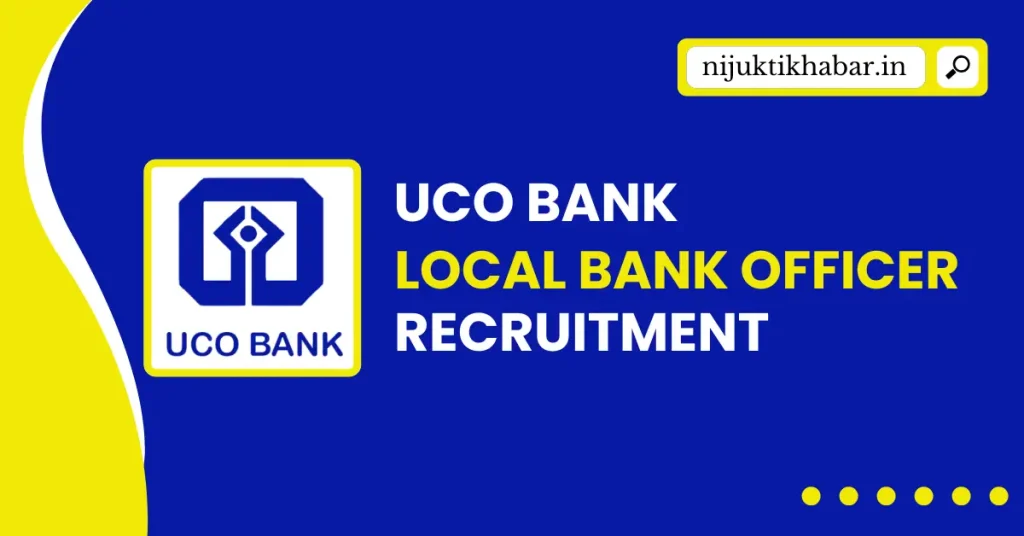 UCO Bank LBO Recruitment