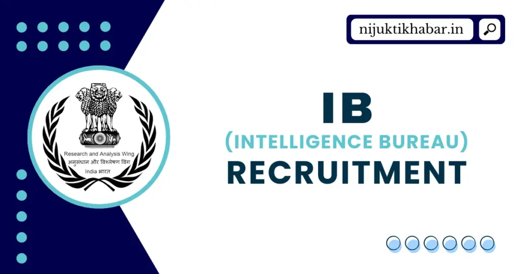 Intelligence Bureau Recruitment